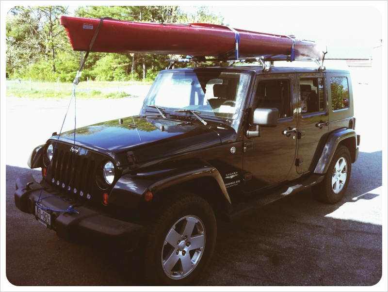 Canoe carriers for jeep wrangler #2